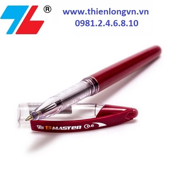 Combo 5 cây bút gel Thiên Long; GEL-B01 mực đỏ