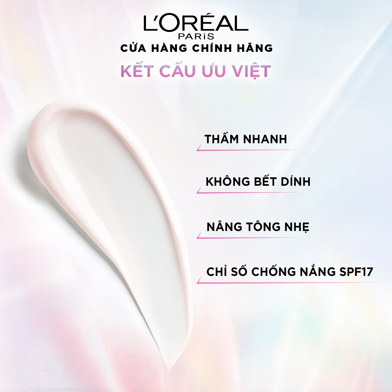 Kem Dưỡng Sáng Da Ban Ngày L'Oreal Paris Glycolic - Bright Glowing Cream Day - SPF 17 50ml