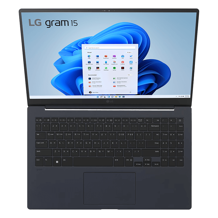 Laptop LG Gram UltraSlim 2023 15Z90RT-G.AH55A5 (i5-1340P | 16GB | 512GB | 15.6') Hàng chính hãng