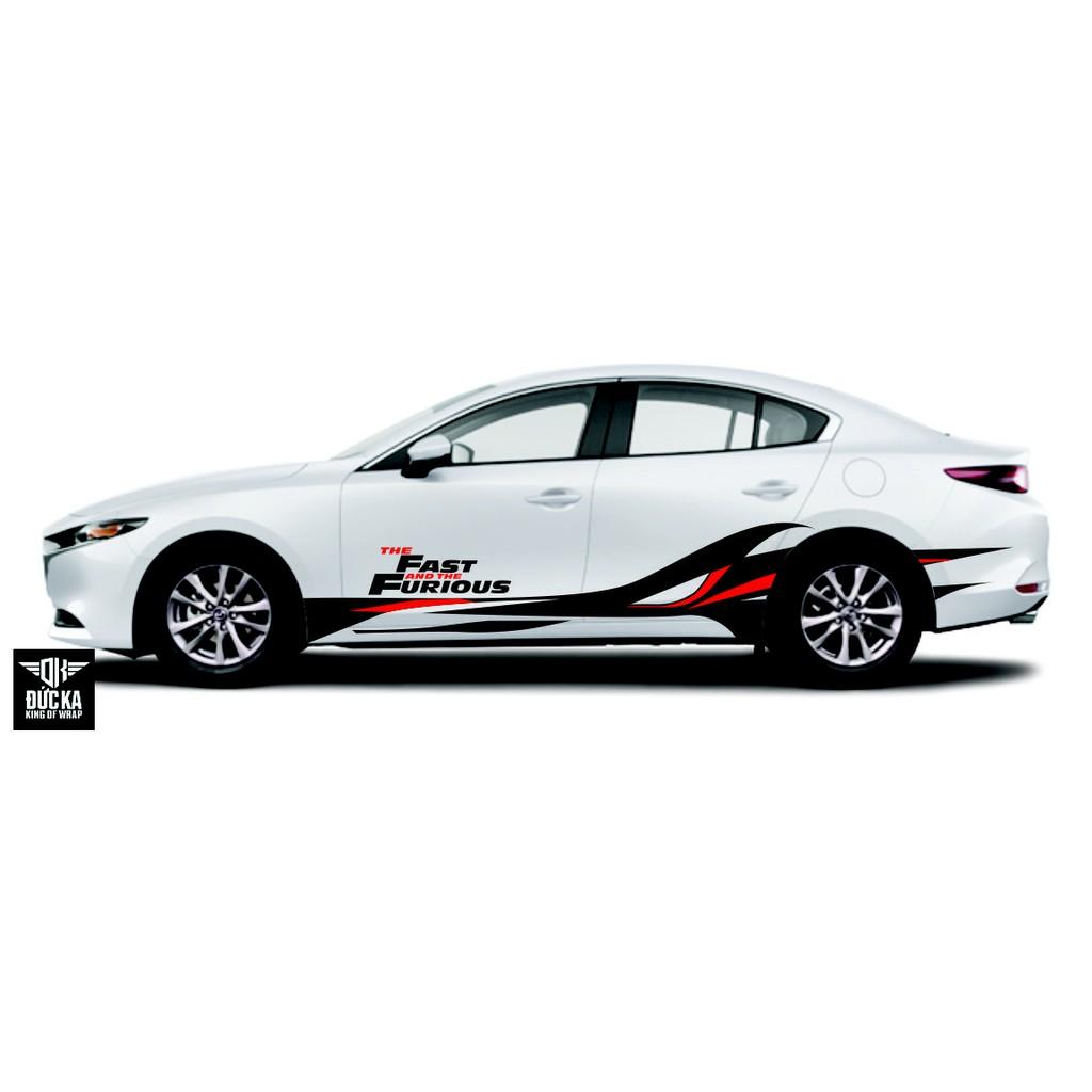 Decal Ô Tô Mazda 3