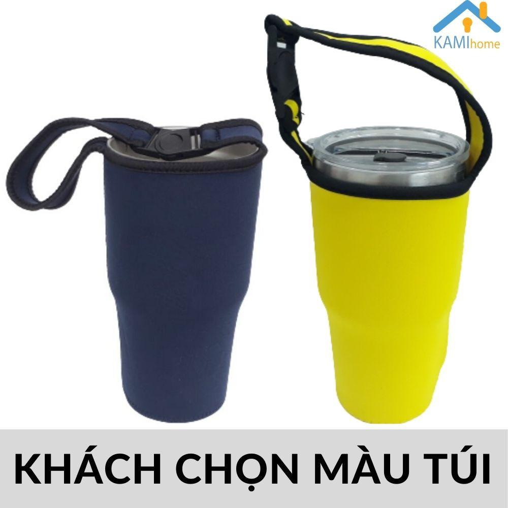 Ly giữ nhiệt Thái Lan 900ml Tặng kèm Ống hút bình cốc cách nhiệt inox