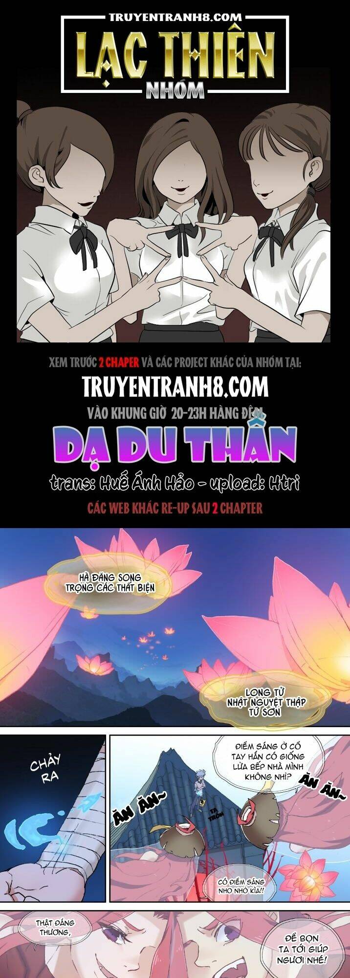 dạ du thần chapter 8 1
