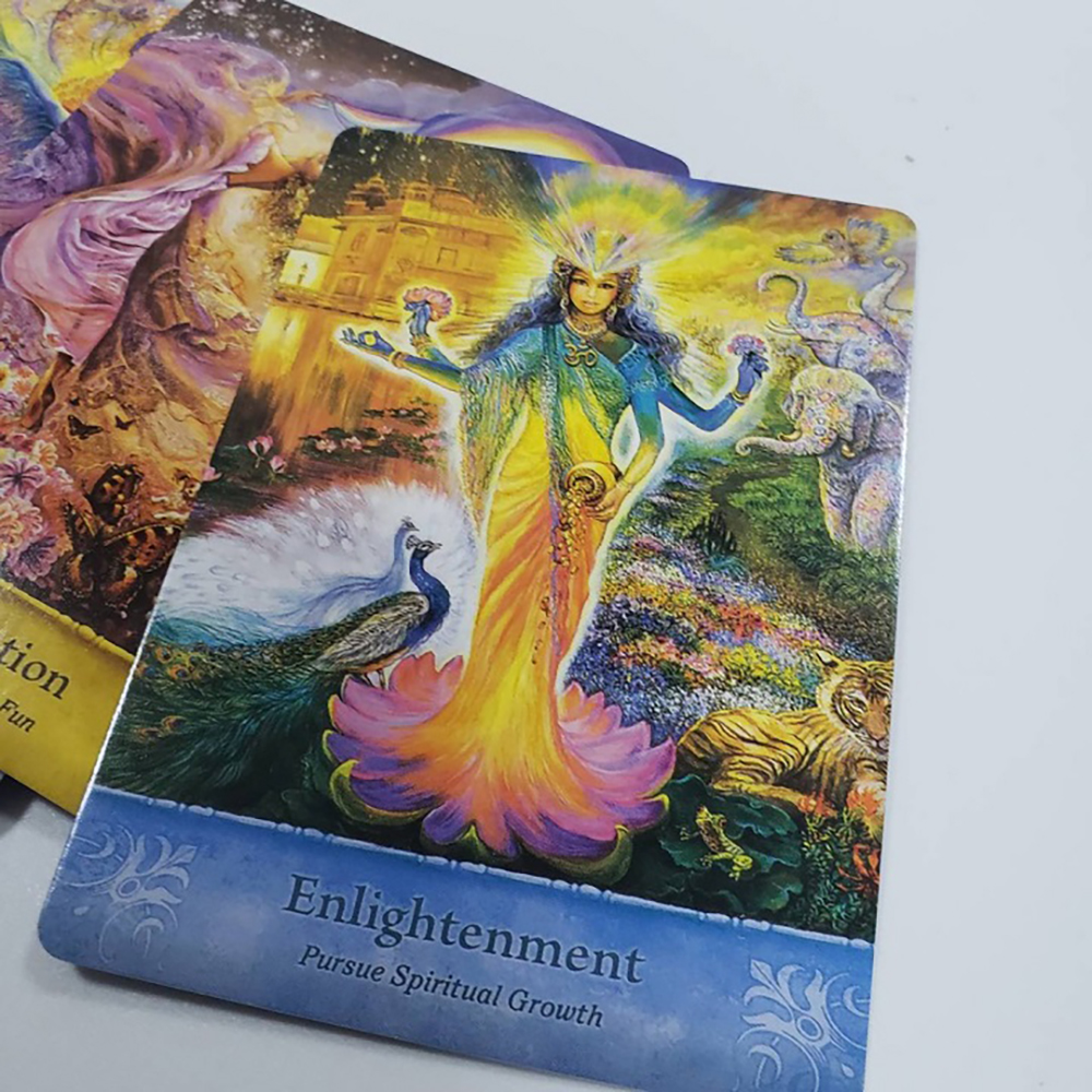 Bộ Bài Oracle Mystical Wisdom 46 Lá Bài Tặng File Tiếng Anh Và Đá Thanh Tẩy