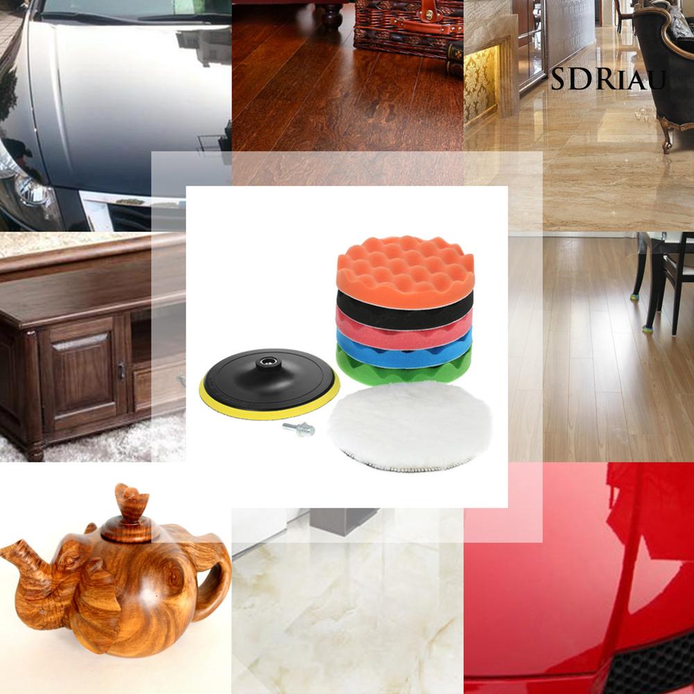 Bộ 7 Miếng Mút Đánh Bóng Xe Hơi Xqcqjx 180mm