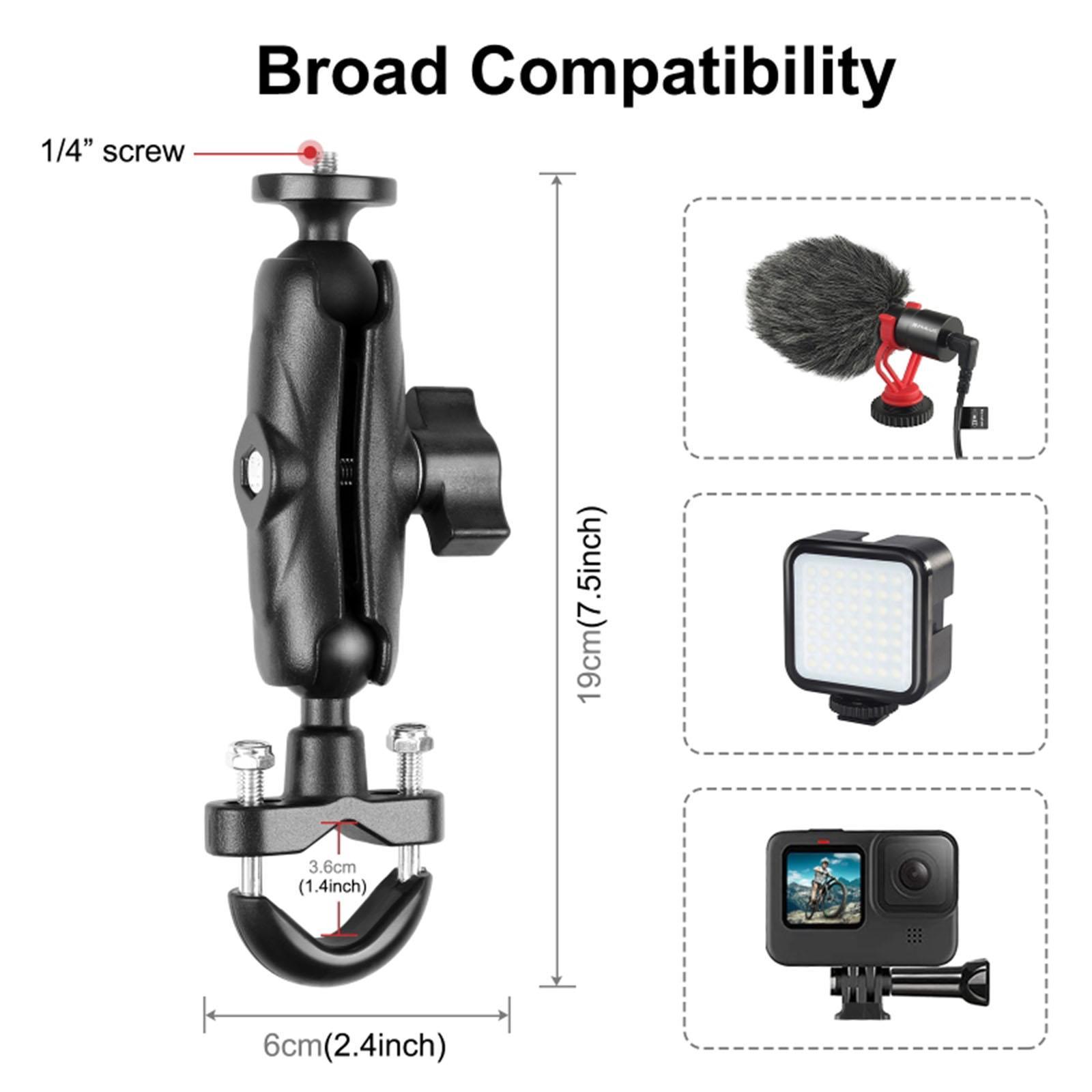 Camera Mount Adapter Motorcycle Mount Bracket Mounting Bracket for