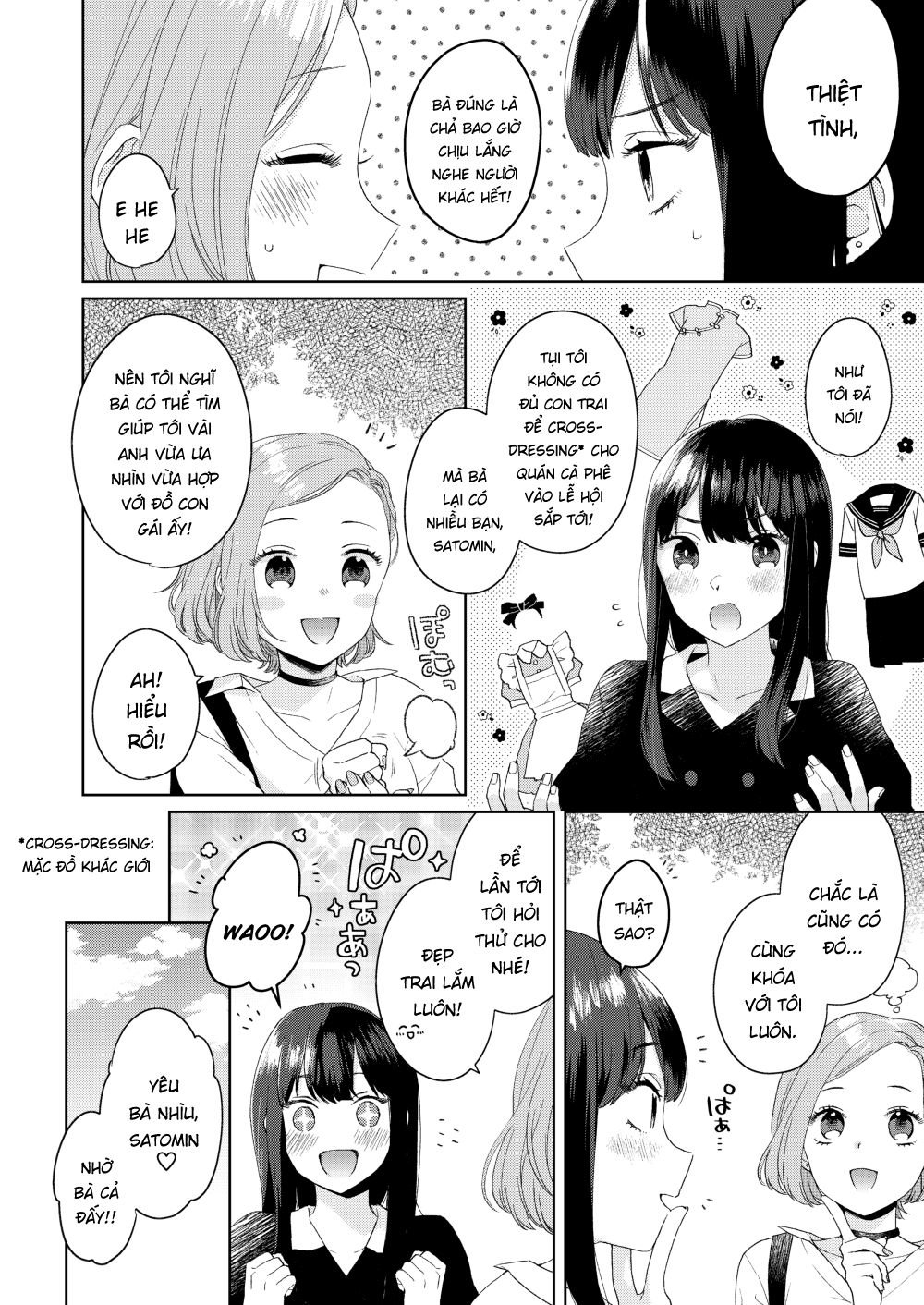 cô nàng đẹp trai và bà chị ngây thơ chapter 1 6