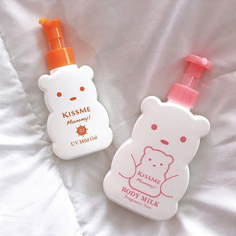 Hình ảnh Sữa Dưỡng Thể Cấp Ẩm Dành Cho Bé Từ 6 Tháng Tuổi Và Làn Da Nhạy Cảm Kissme Mommy Body Milk 200g