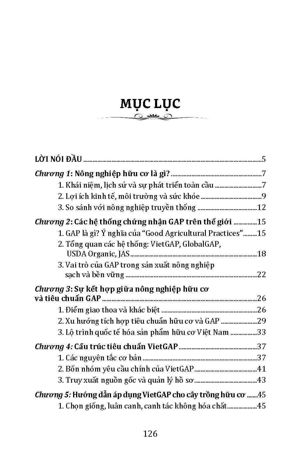 Nông Nghiệp Hữu Cơ - Tiêu Chuẩn VietGAP, GlobalGAP
