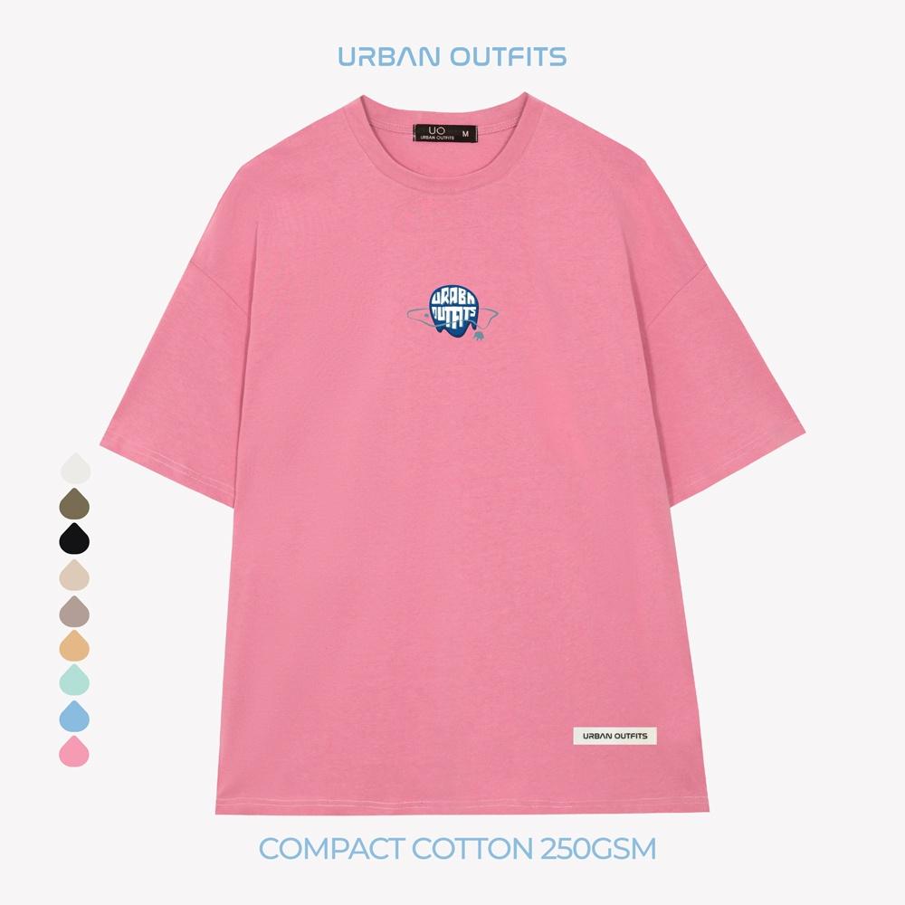 Áo Thun Tay Lỡ Form Rộng URBAN OUTFITS ATO122 Local Brand In URBAN TRẮNG ver 2.0 Vải 100% Compact Cotton 250GSM Dầy