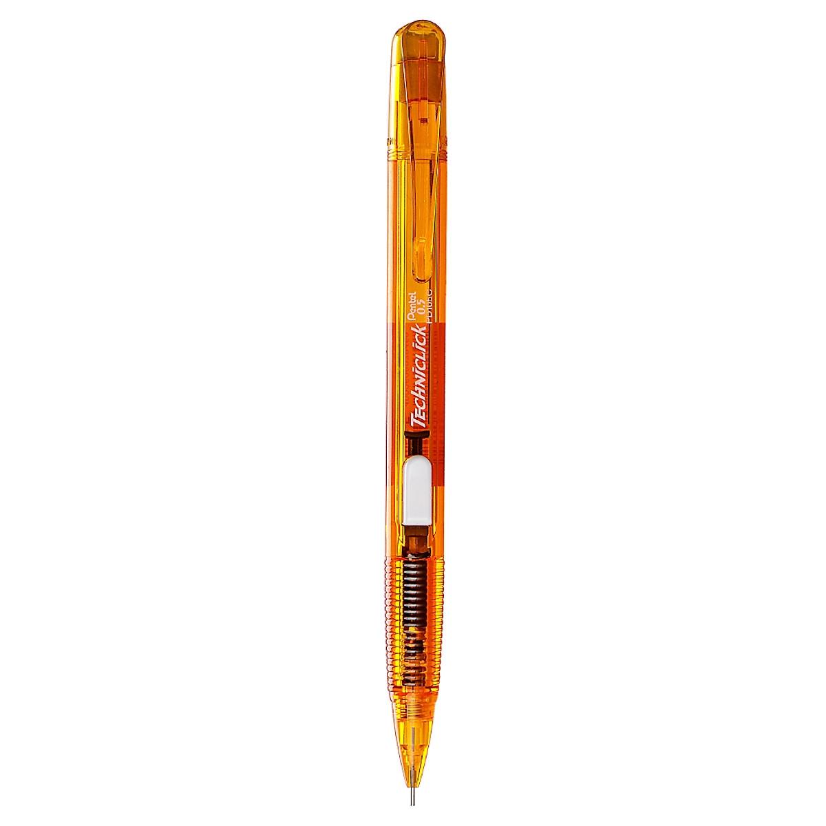 Bút Chì Bấm 0.5 mm Pentel Techniclick PD105C-F - Màu Cam