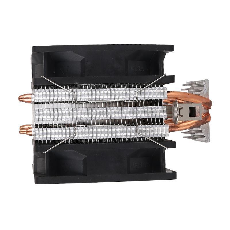 Thuận lợi nhất CPU ống đồng đôi quạt lồng đèn đôi 9cm tản nhiệt ống nhôm đa nền tản nhiệt tản nhiệt máy tính nhẹ