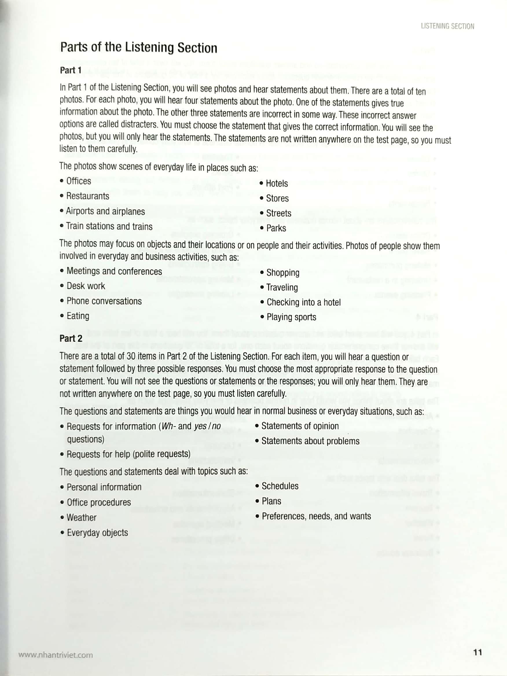 Collins English For Exams Practice Test For The TOEIC Test (Kèm CD)