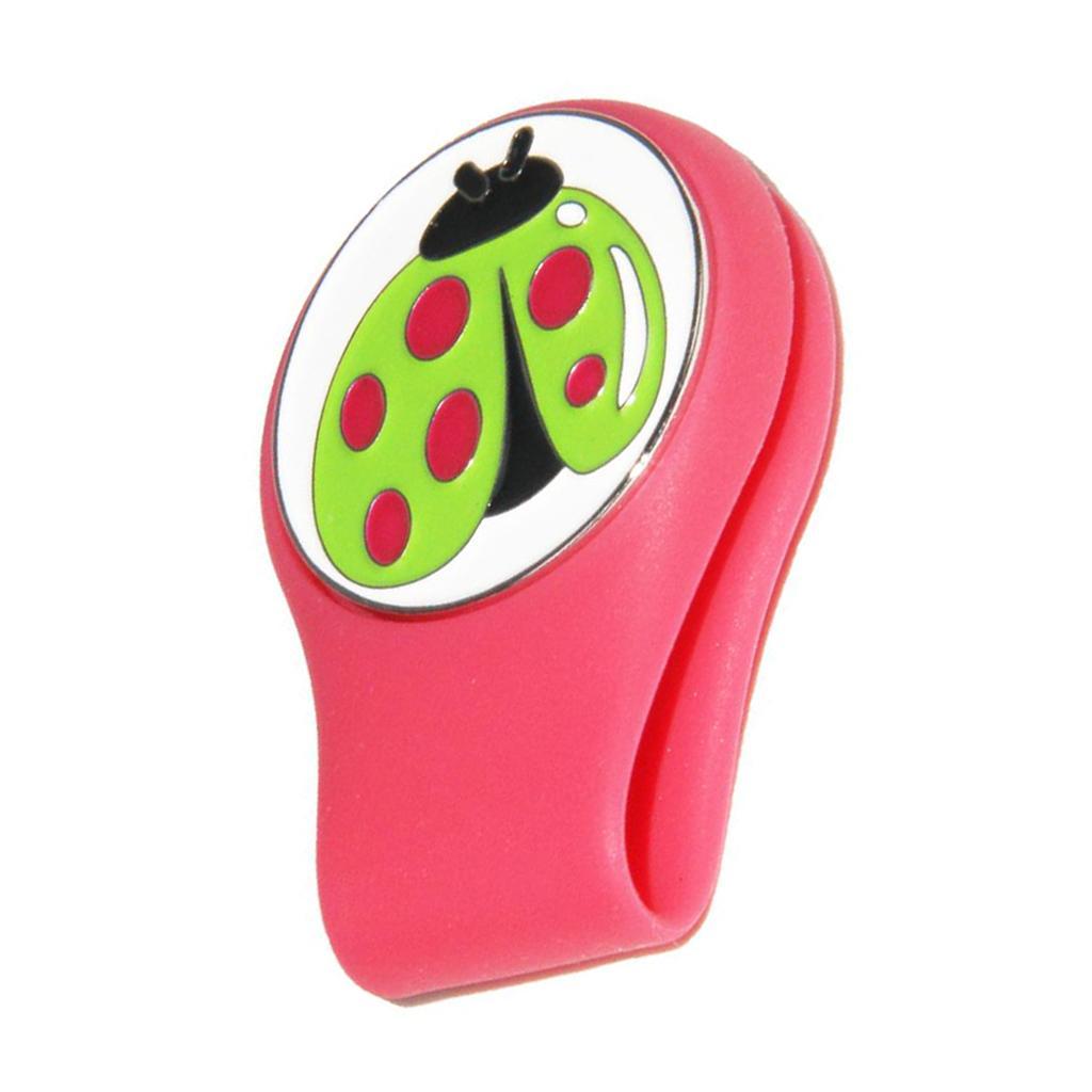 2-3pack Magnetic Golf Hat Clip Golf Ball Marker with Detachable Pattern Plate