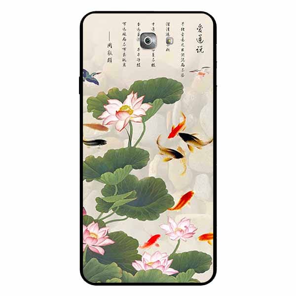 Ốp lưng in cho Samsung J7 Prime Tranh Cá Koi