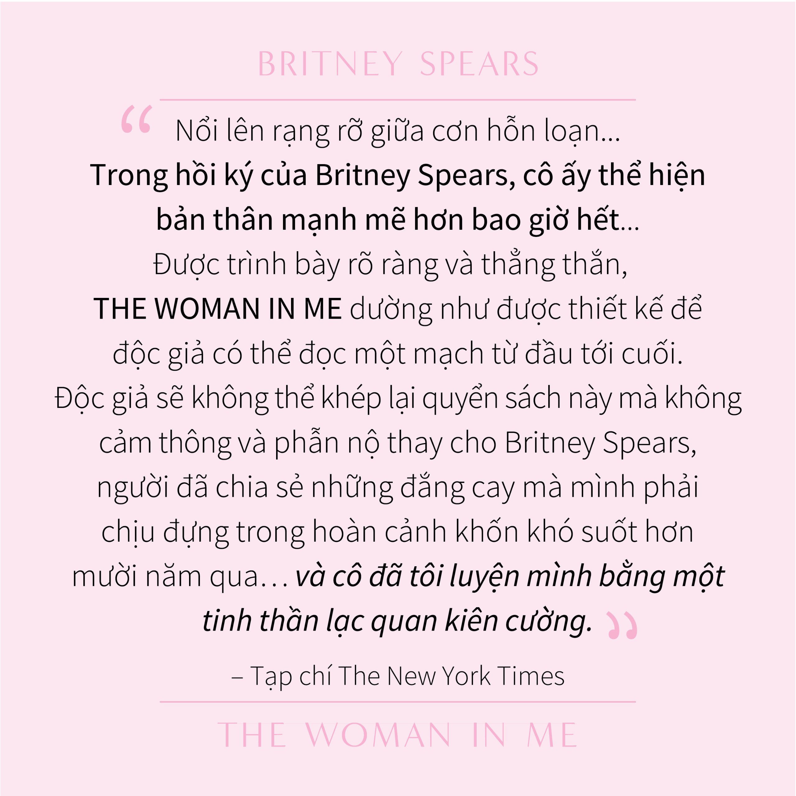 Britney Spears - Người Đàn Bà Trong Tôi