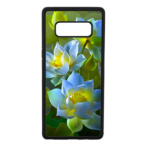 Ốp lưng cho Samsung Galaxy Note 8 HOA SEN 8 - Hàng chính hãng