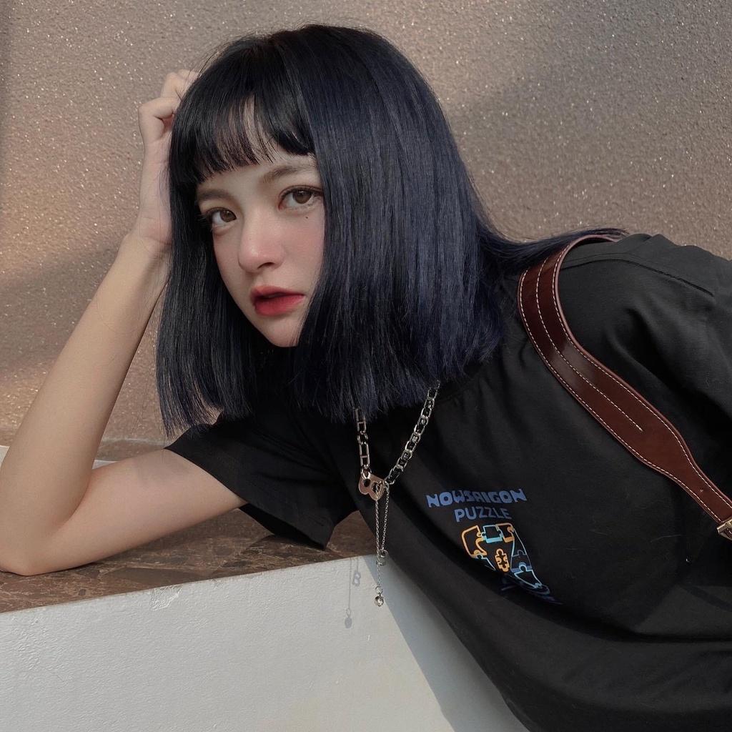 Áo thun unisex tay lỡ NOW SÀI GÒN PUZZIE TEE ||Hany shop