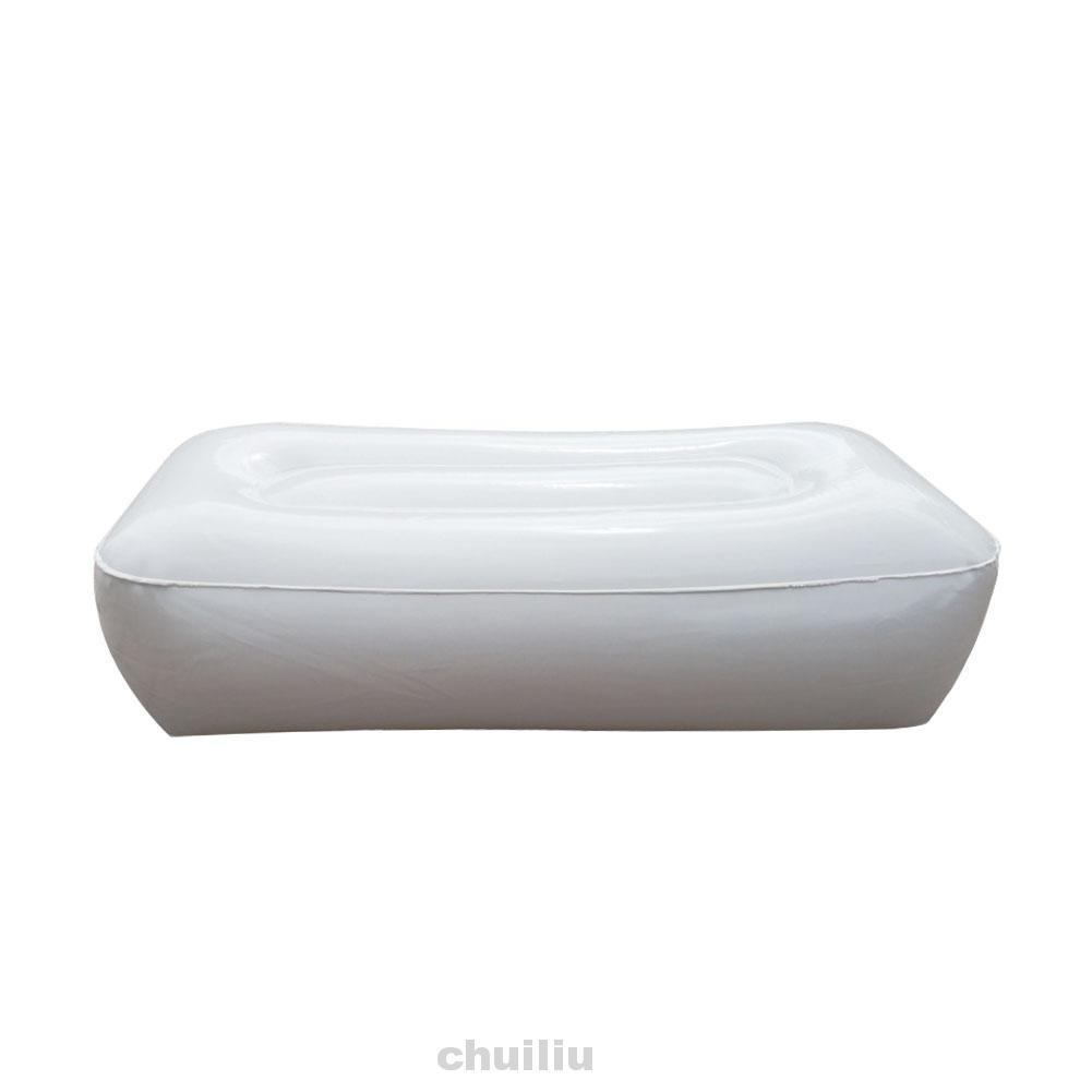 Đệm Bơm Hơi Bằng Nhựa Pvc Chống Ẩm Tiện Dụng Khi Đi Cắm Trại