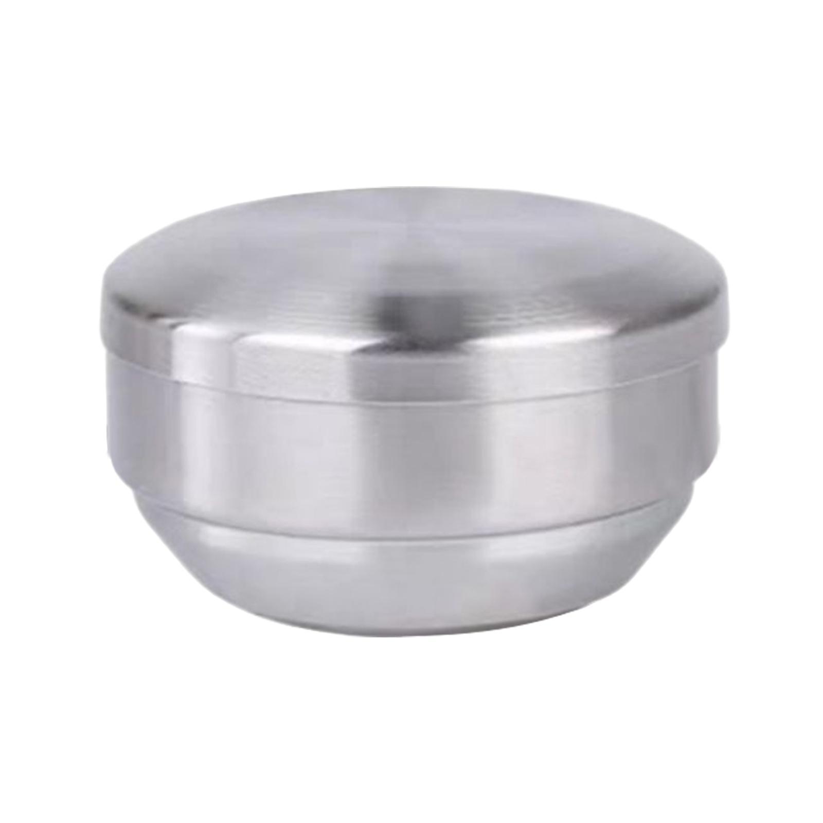 Metal Bowl with Lid 304 Stainless Steel Bowl for Salad