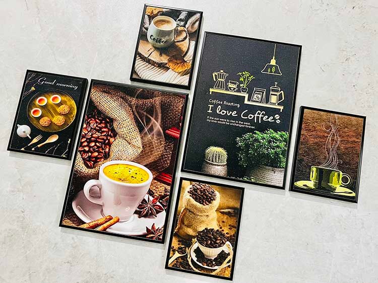 TRANH CANVAS - TRANH TREO TƯỜNG TRANG TRÍ QUÁN CÀ PHÊ