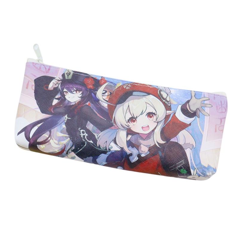 Túi Đựng Bút Chì Vải Canvas Sức Chứa Lớn Tiện Lợi Dành Cho Học Sinh