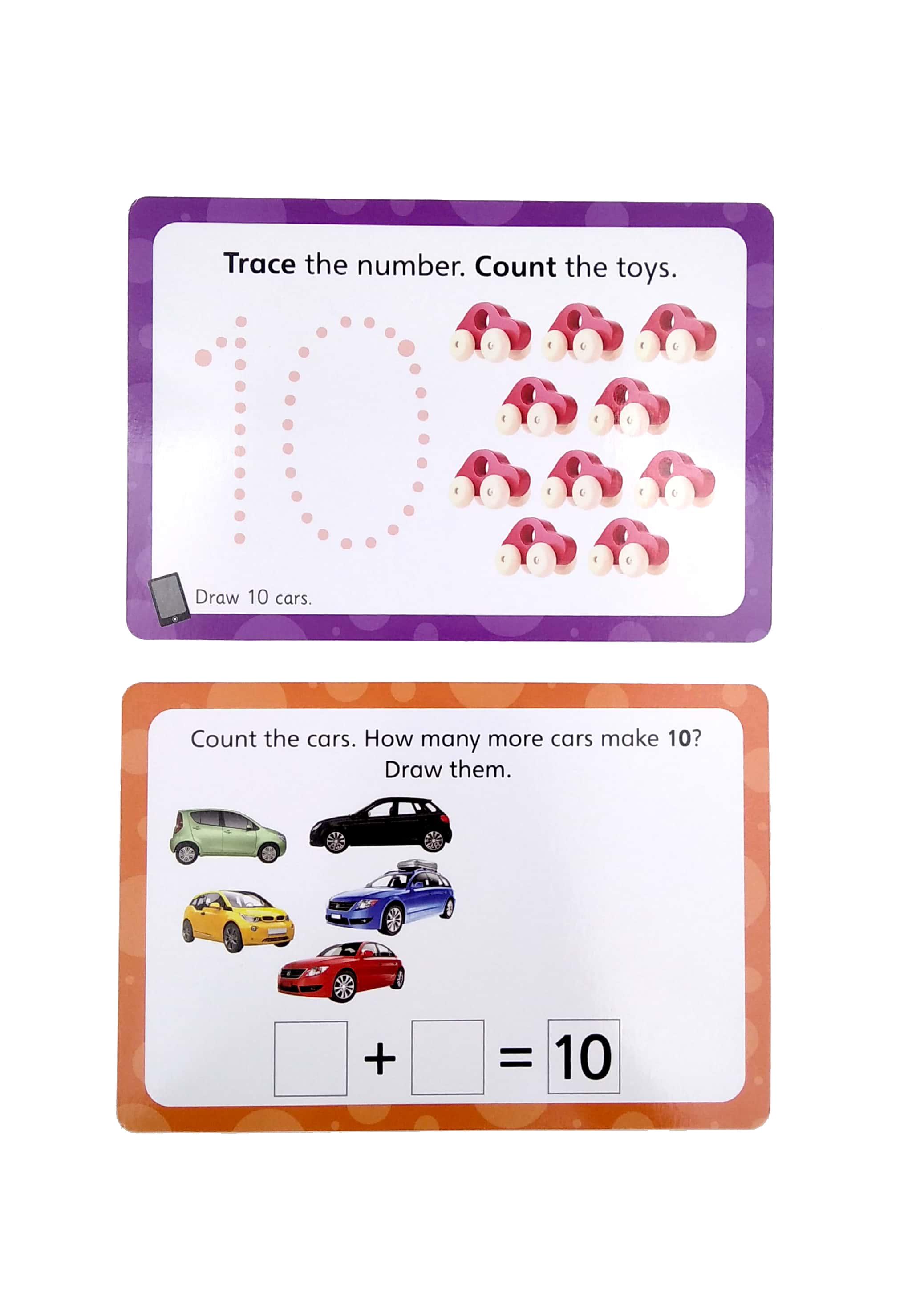 Reception Wipe Clean Cards &amp; LCD Tablet: Numbers