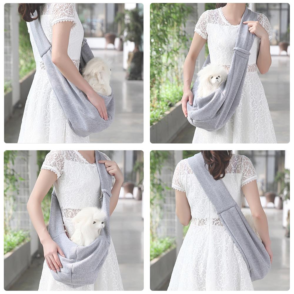 Túi Đeo Hai Mặt Cho Thú Cưng Chốt Tote Thoải Mái Rảnh Tay Vai Ba Lô Du Lịch, Chó Mèo