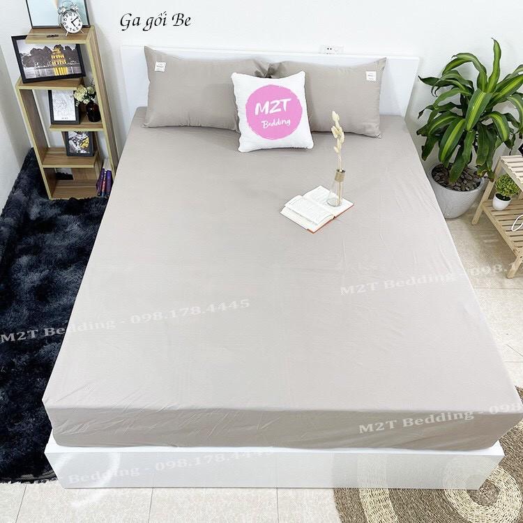 Vỏ ga trải giường Cotton Tici M2T bedding drap giường bo chun đủ size (không kèm vỏ gối)