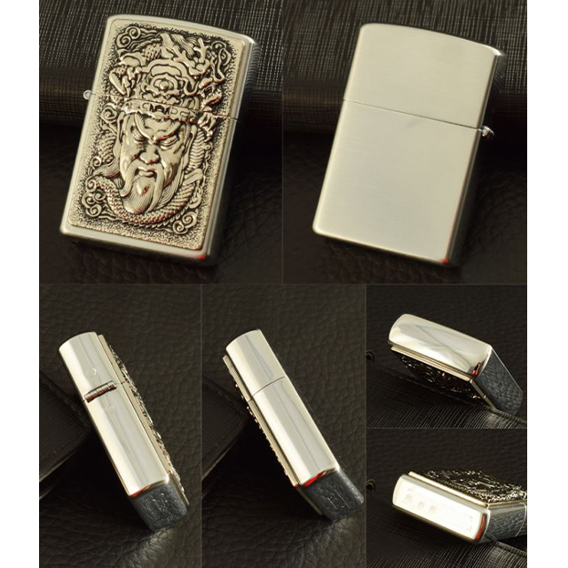 Vỏ Hột Quẹt Bật Lửa Xăng Chief CF1236 Thiết Kế Họa Tiết Đẹp Độc Lạ - Dùng Xăng Bấc Đá Cao Cấp