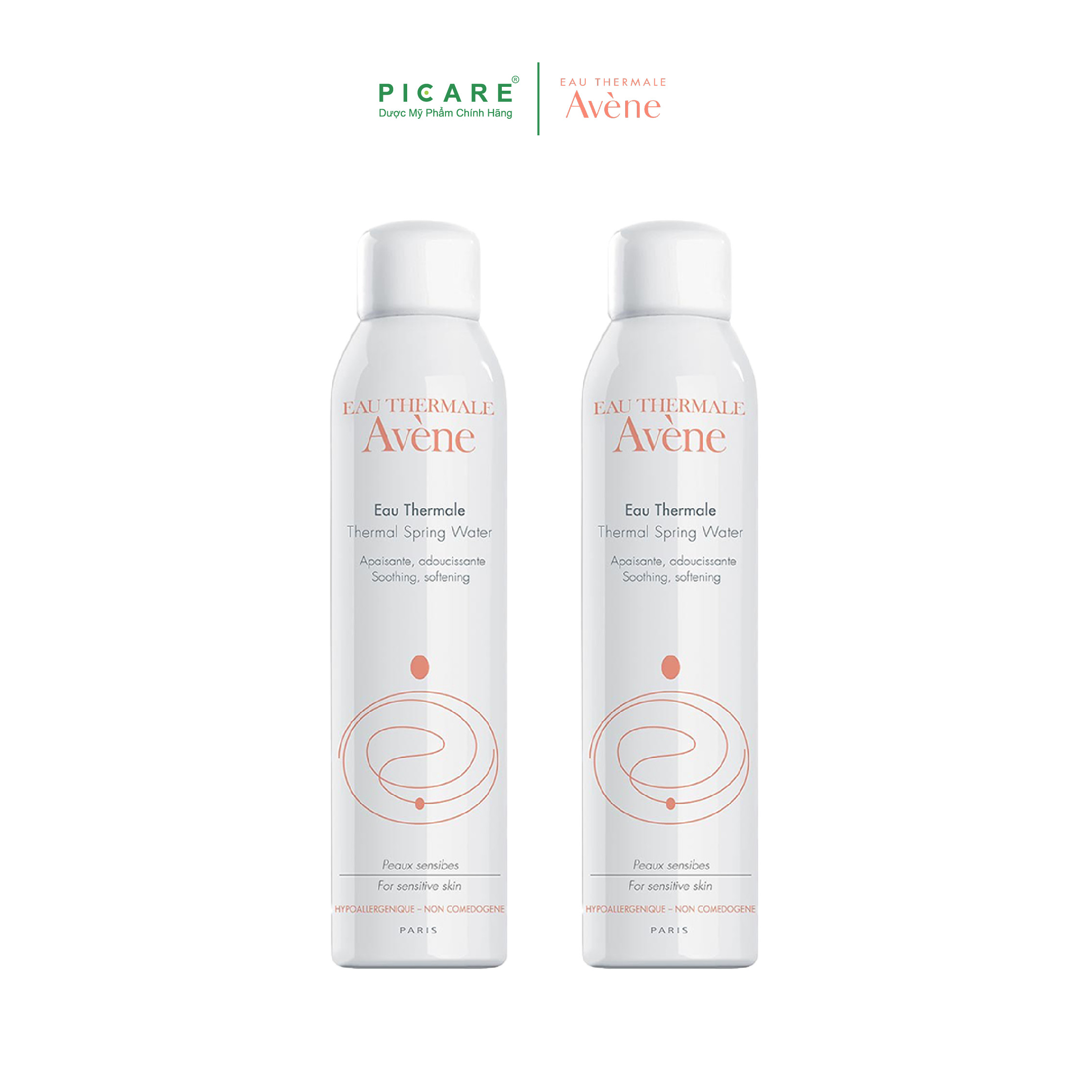 Combo 2 Chai Xịt Khoáng Avène Thermal Spring Water Spray 300Ml