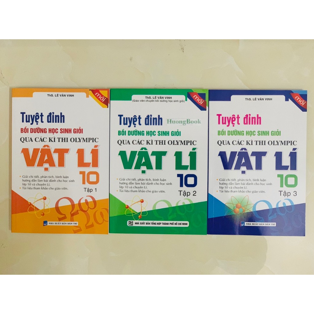 Sách - Combo Tuyệt Đỉnh Bồi Dưỡng Học Sinh Giỏi Qua Các Kì Thi Olympic Vật Lí Lớp 10