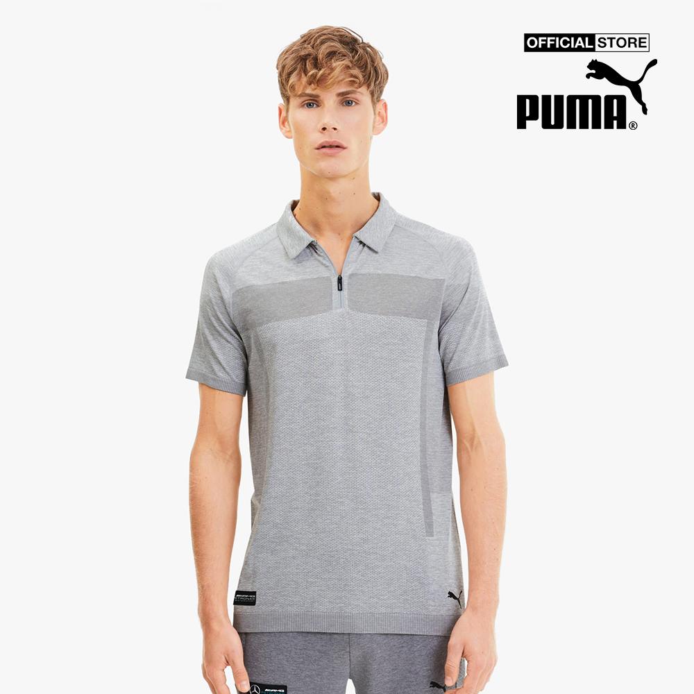 PUMA - Áo thun polo nam Mercedes AMG Petronas RCT evoKNIT 596168-04