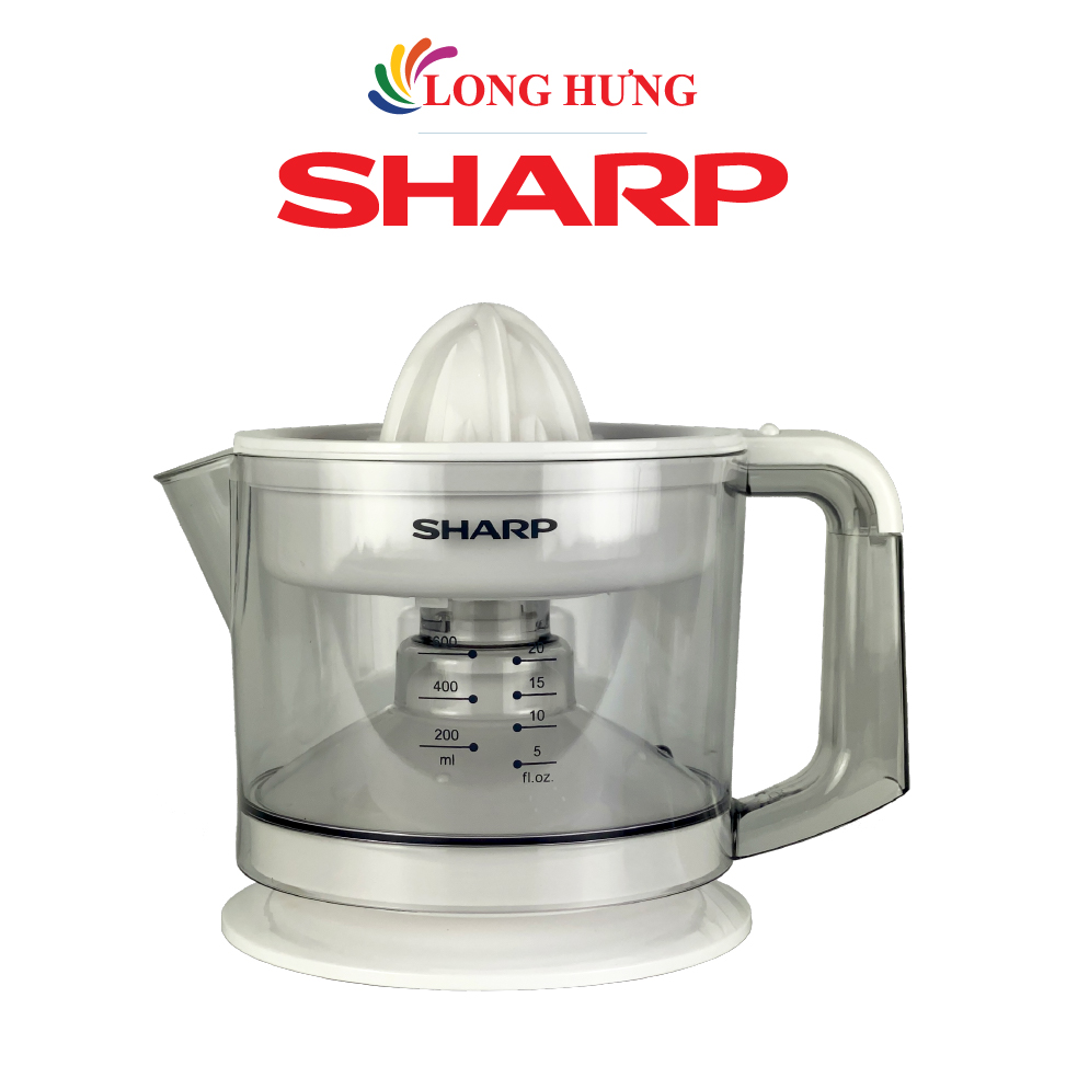 Máy vắt cam Sharp 0.6 lít EJ-J256-WH - Hàng chính hãng