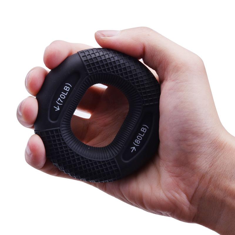 Silicone điều chỉnh tay cầm tay 20-80lb nắm tay ngón tay cỗ tay vỗ tay xe hơi mở rộng cơ bắp tập thể dục tập thể dục thể dục Color: 1