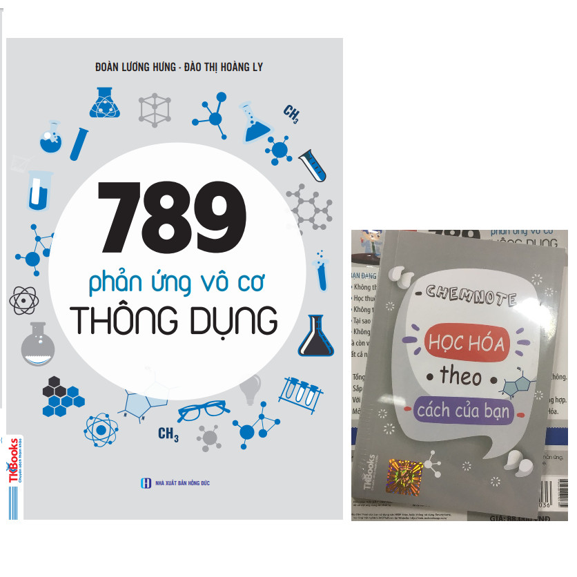 789 Phản Ứng Vô Cơ Thông Dụng Tặng Kèm Sổ Tay Phản Ứng