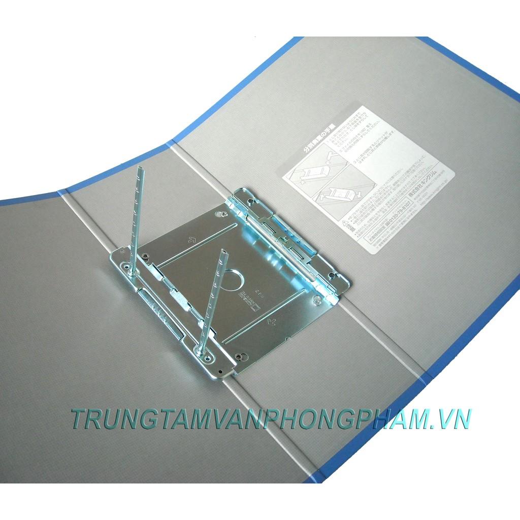 Thùng 5 cái bìa file 2 còng ống 13cm 15cm A4-S - KingJim 3513 - 3515 bìa còng to lớn nhất King jim 3515 1000 1500 tờ