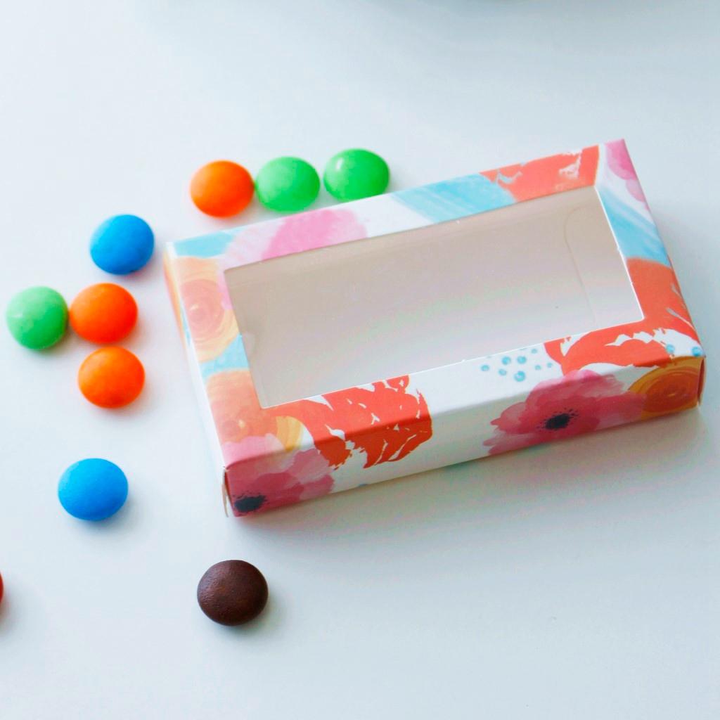 6X Kraft Paper Gift Box Gift Favor Storage Container Case for Candy Dessert