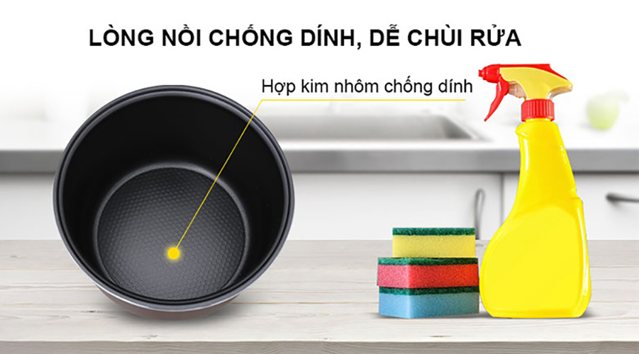 Nồi Cơm Điện Kangaroo KG826S - Cam - Hàng chính hãng