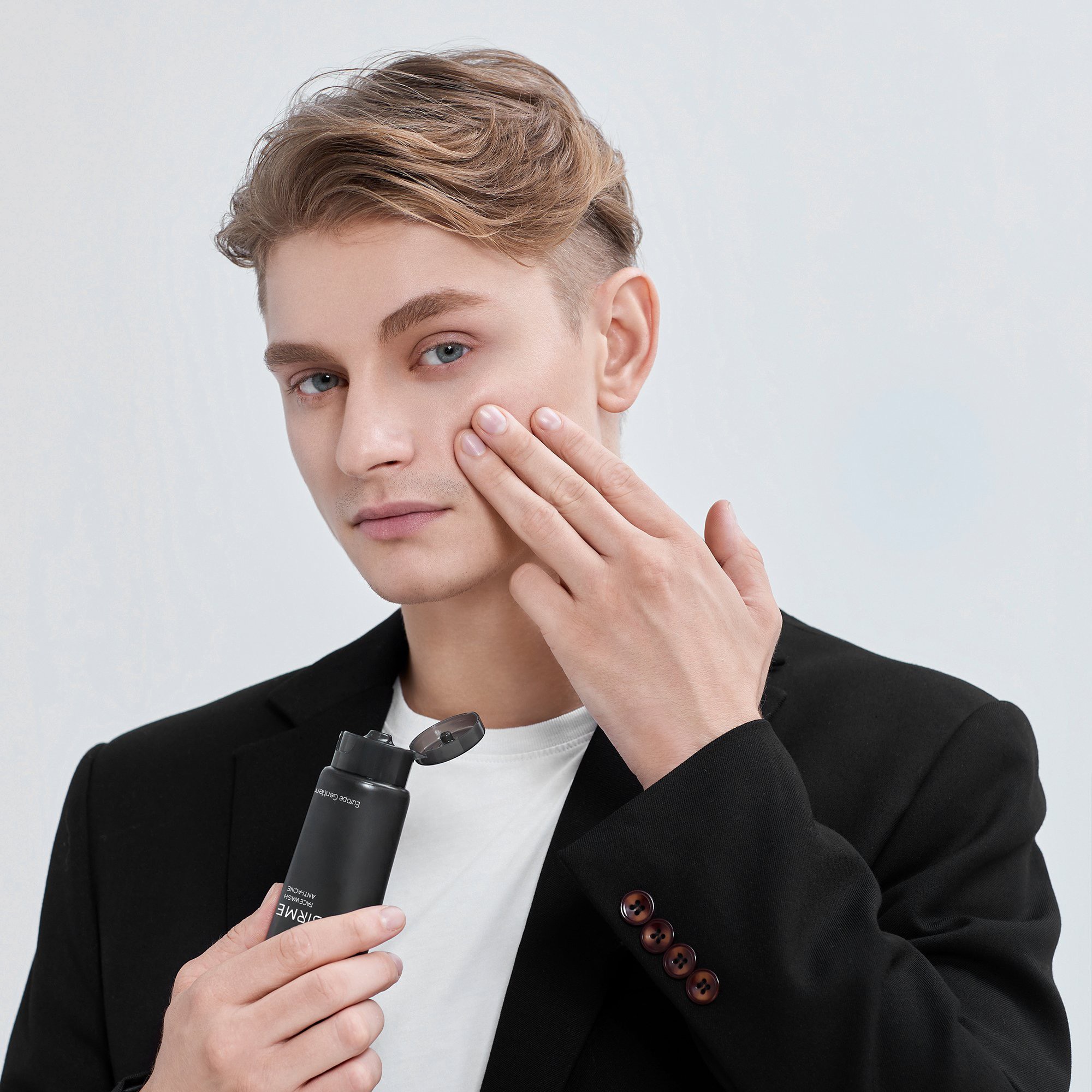 Dung dịch vệ sinh nam & Sữa rửa mặt SIRMEN Europe Gentlemen dòng cao cấp chiết xuất tự nhiên công nghệ EU-Nano đậm đặc gấp 2 lần