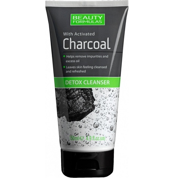 Sữa rửa mặt Formulas Beauty Detox Cleanser with Activated Charcoal 150ml - than hoạt tính tẩy độc tố 