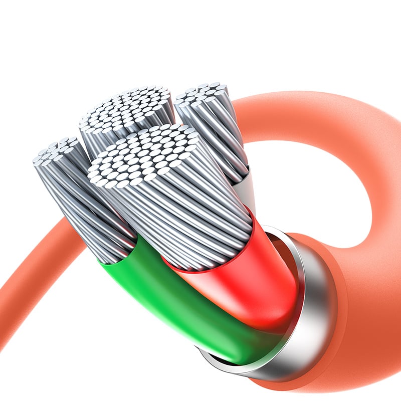 Cáp Sạc Nhanh Baseus 0℃ Series Fast Charging Data Cable USB to IP 2.4A - Hàng chính hãng