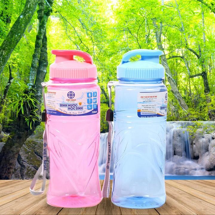 Bình nước nhựa Việt Nhật 550ml