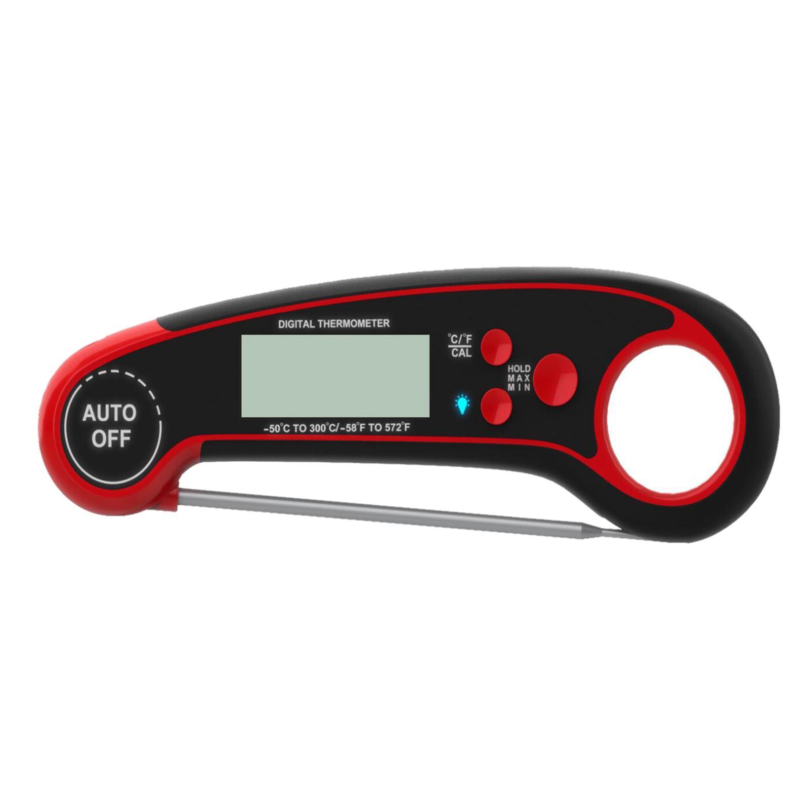 Waterproof Digital Instant Read Meat Thermometer & Folding Probe