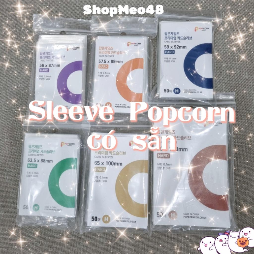 Popcorn sleeve bọc card thẻ bài SHOPMEO48