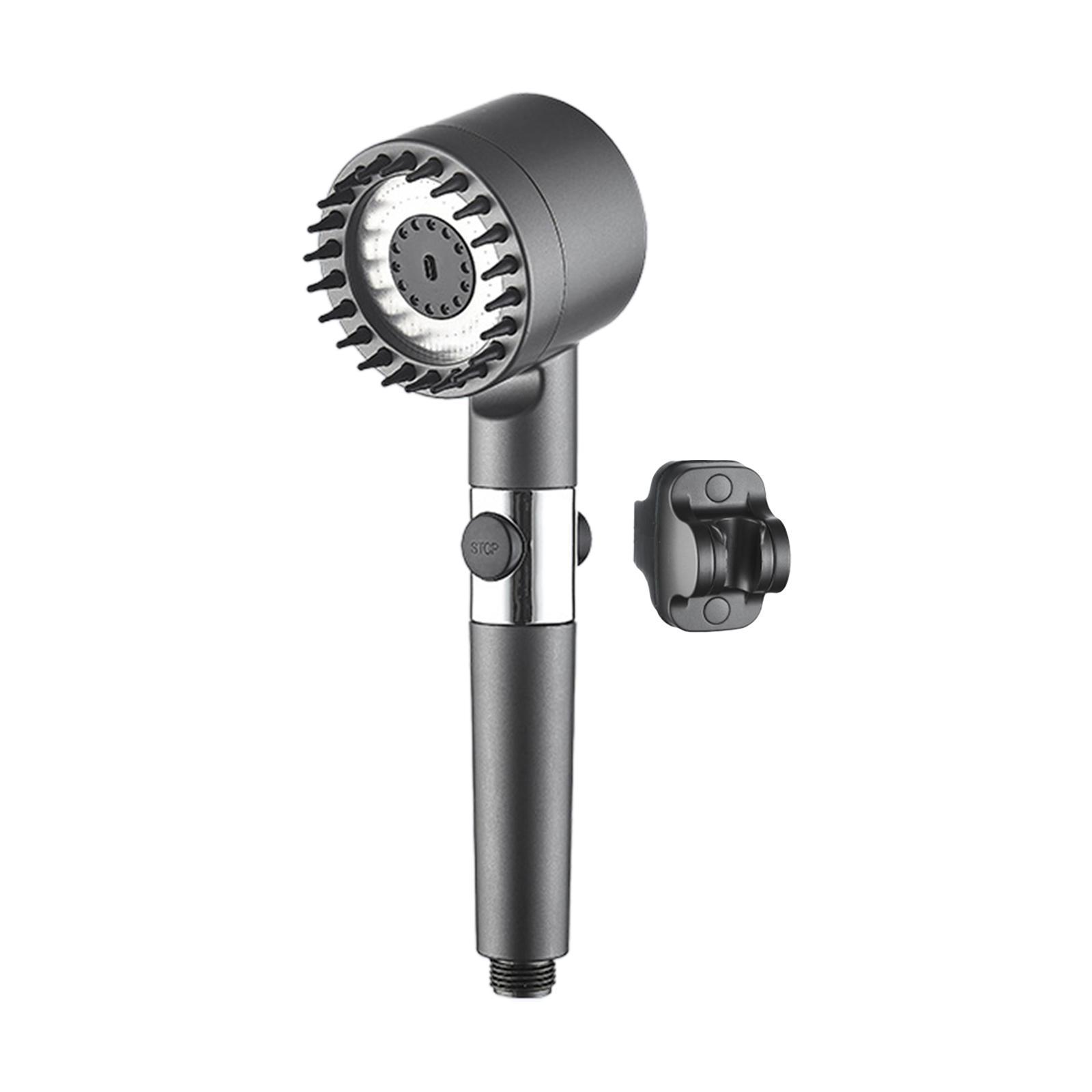 Handheld Spray 3 Spray Settings Home Hair Washing High Pressure Shower Heads