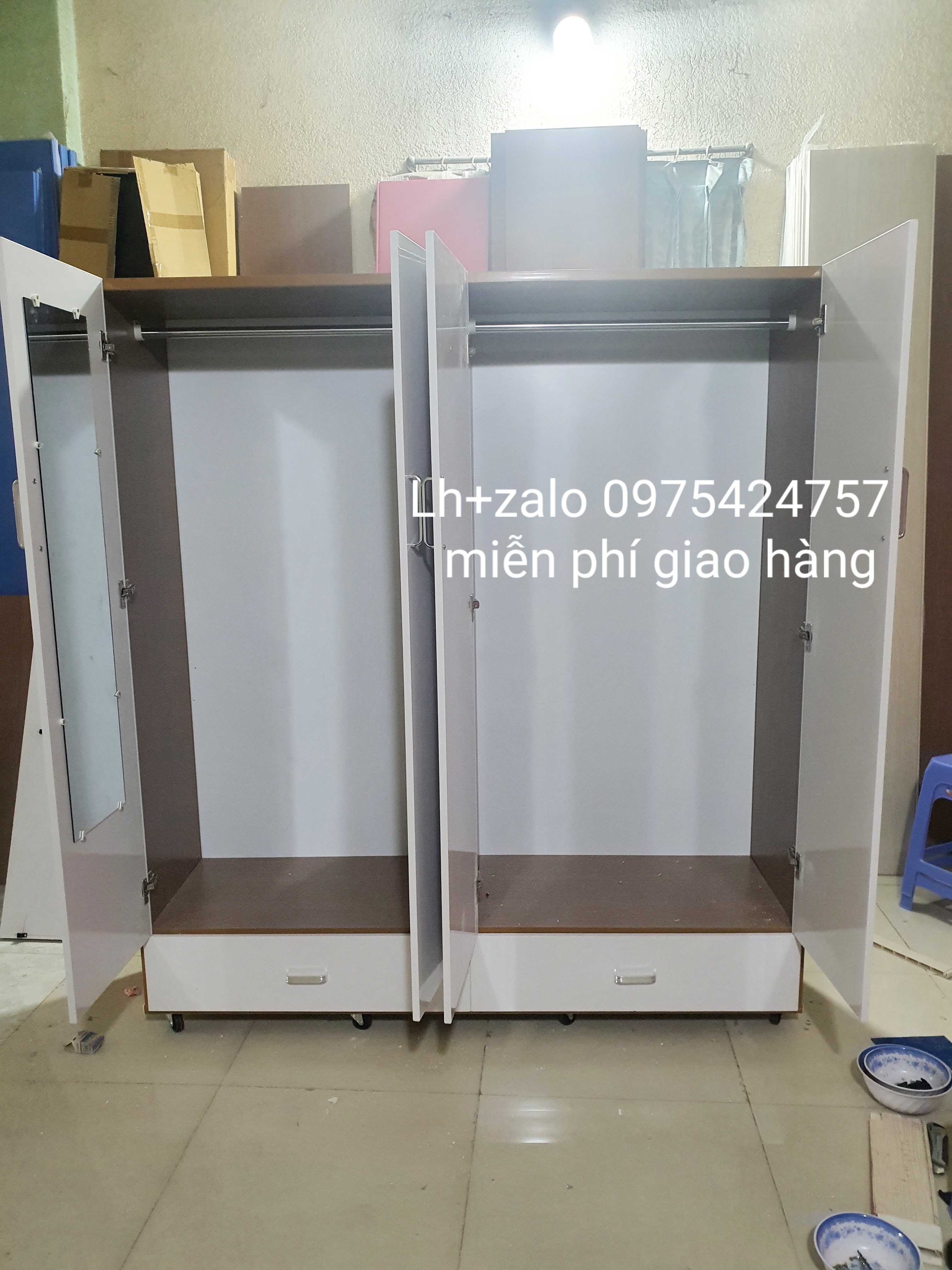 Tủ nhựa đài loan 4 cánh