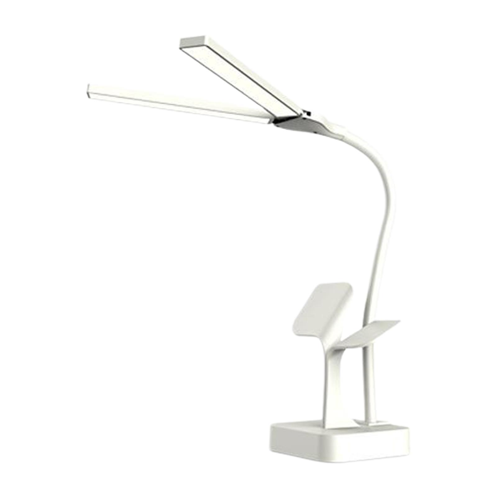 LED Desk Reading Lamp  Touch Control 3 Colors Dimmable USB
