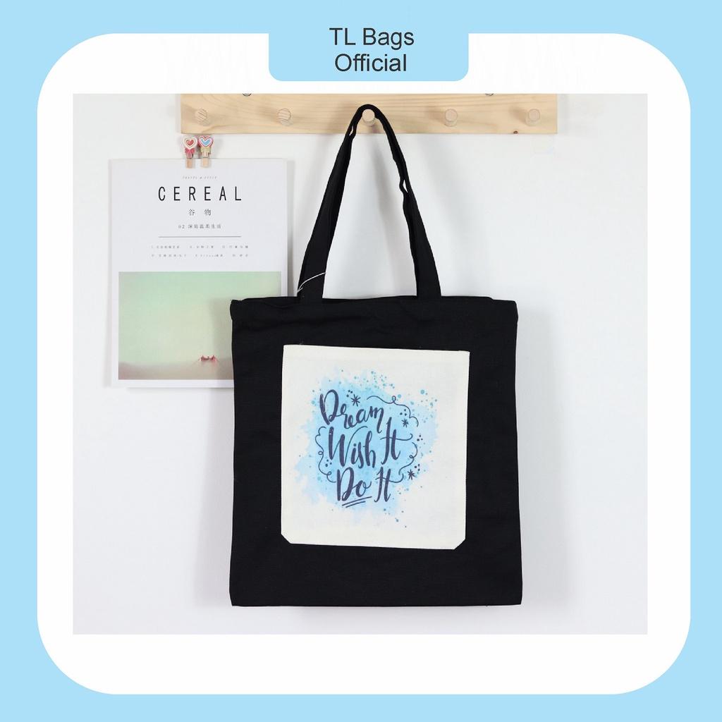 Túi Tote, Canvas TL Form Nhật , Có Nhiều Hình Mẫu Cho Các Bạn Lựa Chọn