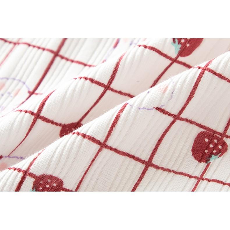Quần Lót Nữ Cotton Dâu Tây Kháng Khuẩn Ngang Eo  Hàng Loại Đẹp.