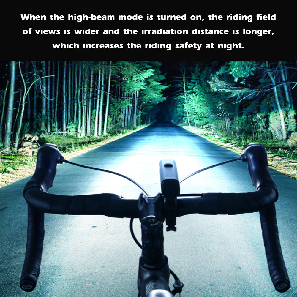 Đèn pha xe đạp không thấm nước có thể điều chỉnh chùm sáng cao và thấp
